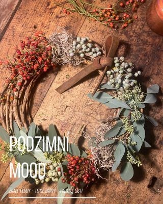 Už máte na dveřích podzimní věnec? 🍂 Pokud ne, vyberte si z nabídky nebo si napište o ten svůj, který bude přesně podle...